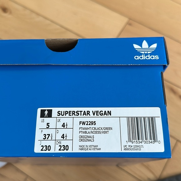 Adidas Superstar, US5M/6.5W - Picture 9 of 10